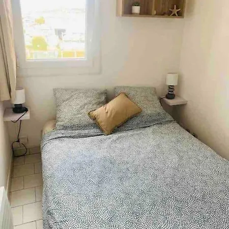 T2 Climatise A 1 Min Mer, Balcon, Piscine Apartman *