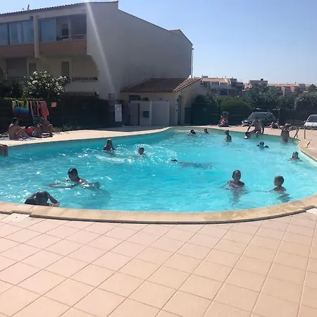 Apartman T2 Climatise A 1 Min Mer, Balcon, Piscine *